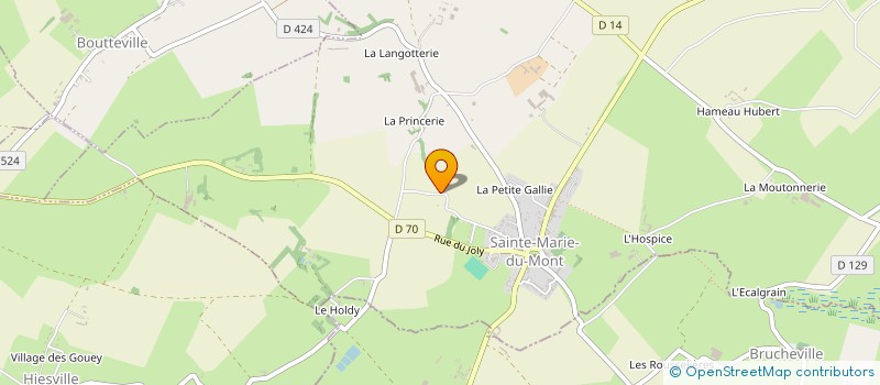 localisation de l'entreprise MONSIEUR GERARD DESBUTTES à CARENTAN-LES-MARAIS