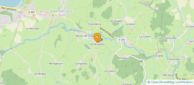 localisation de l'entreprise MONSIEUR GERARD DESMURS à VARENNES-SOUS-DUN