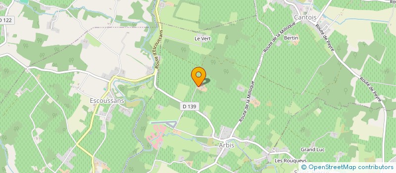 localisation de l'entreprise MONSIEUR GERARD DESPUJOL  PORTE-DE-BENAUGE