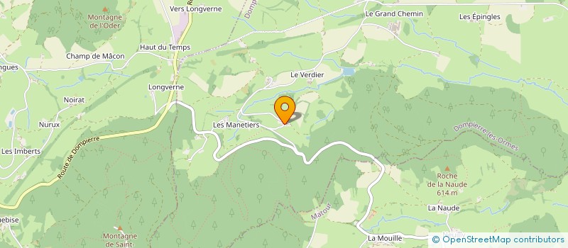 localisation de l'entreprise MONSIEUR GERARD DESROCHES à DOMPIERRE-LES-ORMES