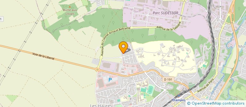 localisation de l'entreprise MONSIEUR GERARD DESTIN  ETAMPES