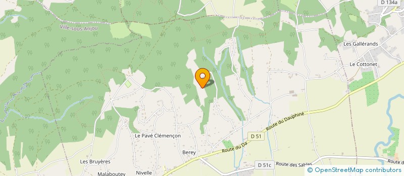 localisation de l'entreprise MONSIEUR GERARD DEVILLE  SONNAY