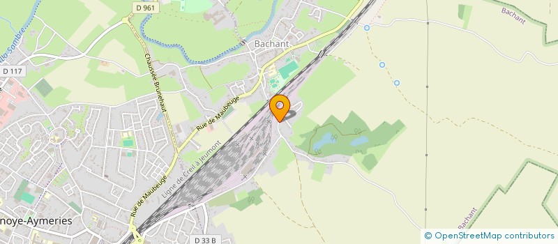 localisation de l'entreprise MONSIEUR GERARD DEVORSINE  LA CELLE