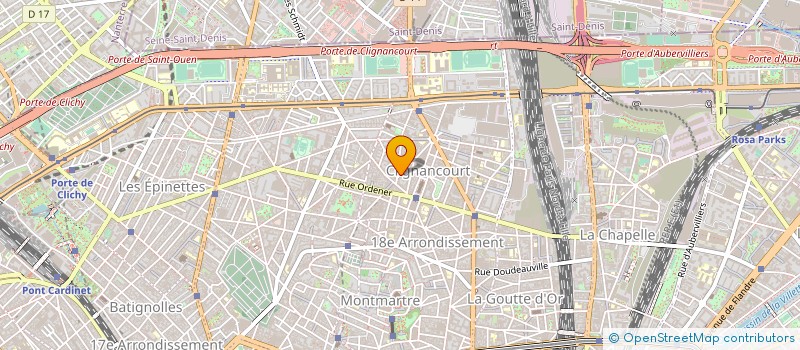 localisation de l'entreprise MONSIEUR GERARD DINTRAS  PARIS