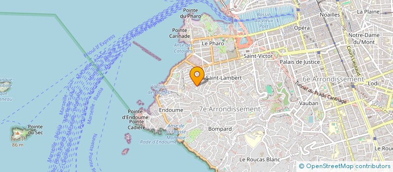 localisation de l'entreprise MONSIEUR GERARD DIUET à MARSEILLE