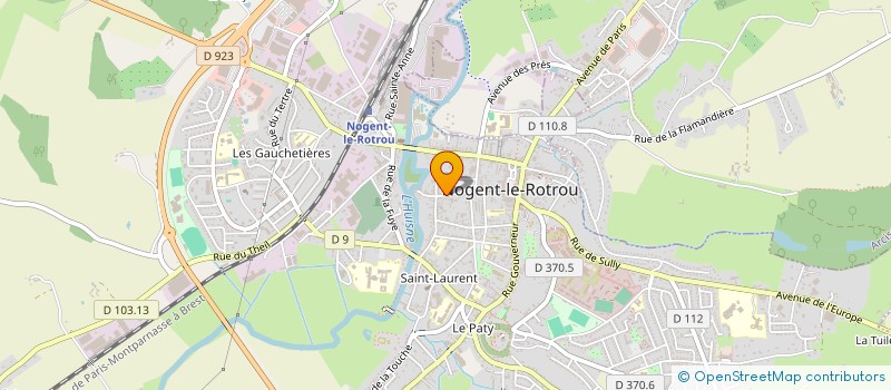 localisation de l'entreprise MONSIEUR GERARD DODIER à NOGENT-LE-ROTROU