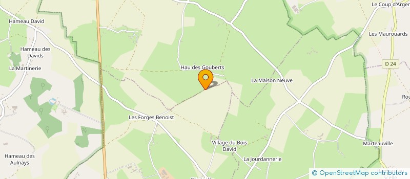 localisation de l'entreprise MONSIEUR GERARD DOGUET à MORVILLE