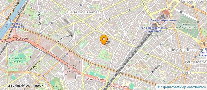 localisation de l'entreprise MONSIEUR GERARD DOMINIQUE  PARIS