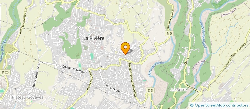 localisation de l'entreprise MONSIEUR GERARD DORIS à SAINT-LOUIS