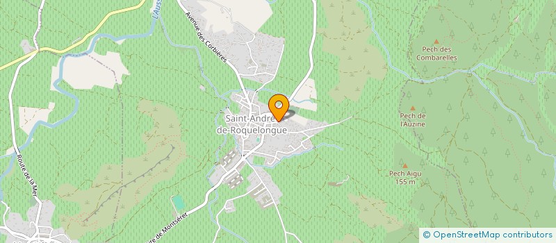 localisation de l'entreprise MONSIEUR GERARD DOUARCHE  SAINT-ANDRE-DE-ROQUELONGUE