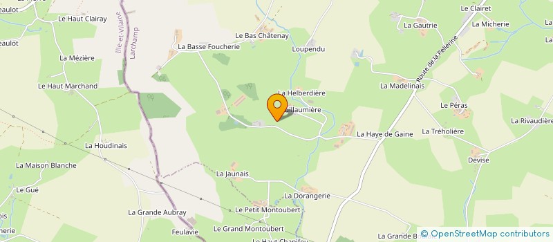 localisation de l'entreprise MONSIEUR GERARD DOUARD  LARCHAMP