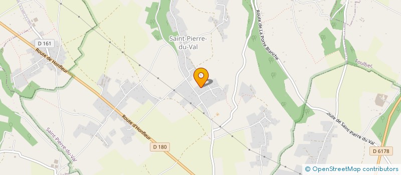 localisation de l'entreprise MONSIEUR GERARD DOUAY à SAINT-PIERRE-DU-VAL
