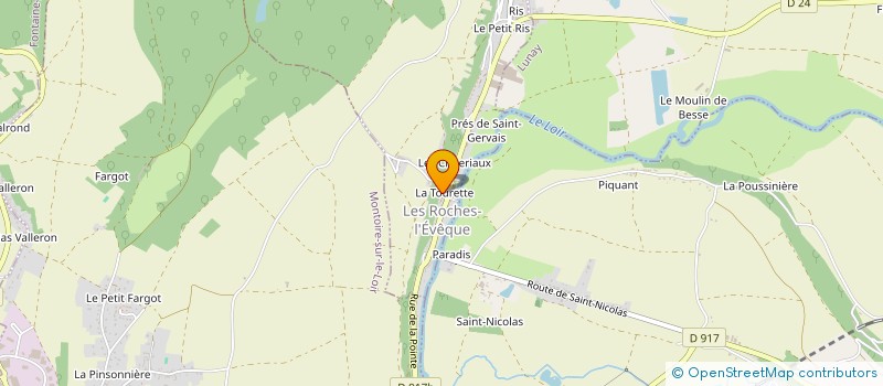 localisation de l'entreprise MONSIEUR GERARD DOUBLET  SOUGE