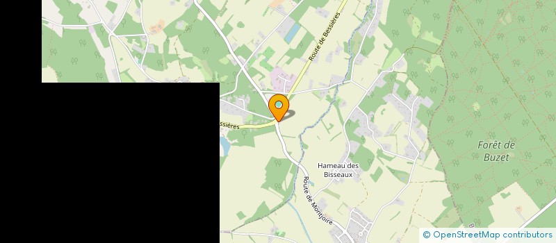 localisation de l'entreprise MONSIEUR GERARD DOUSSAT  MONTJOIRE