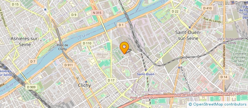 localisation de l'entreprise MONSIEUR GERARD DRASUTAV ICIUS à CLICHY