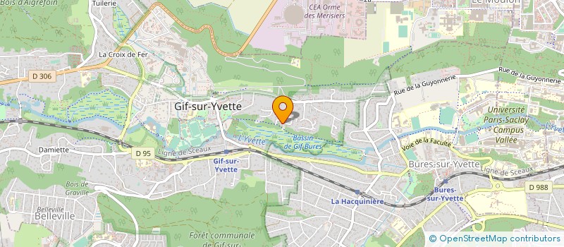 localisation de l'entreprise MONSIEUR GERARD DREYFUS à GIF-SUR-YVETTE