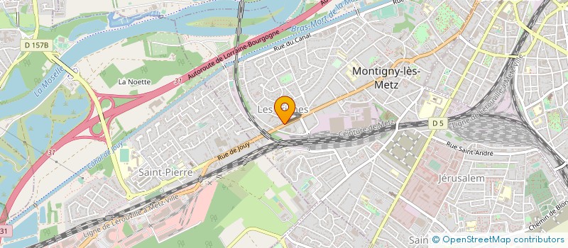 localisation de l'entreprise MONSIEUR GERARD DROSTE  MONTIGNY-LES-METZ