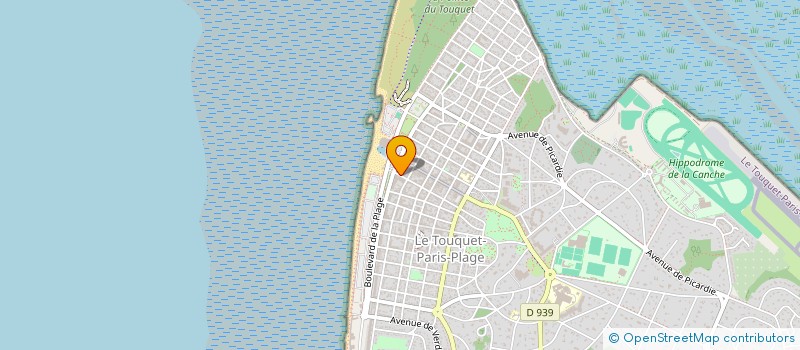 localisation de l'entreprise MONSIEUR GERARD DUBREU à LE TOUQUET-PARIS-PLAGE