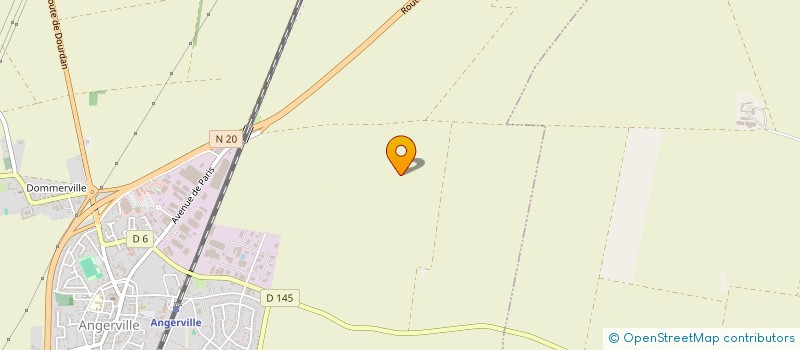 localisation de l'entreprise MONSIEUR GERARD DUCHEMIN  ANGERVILLE