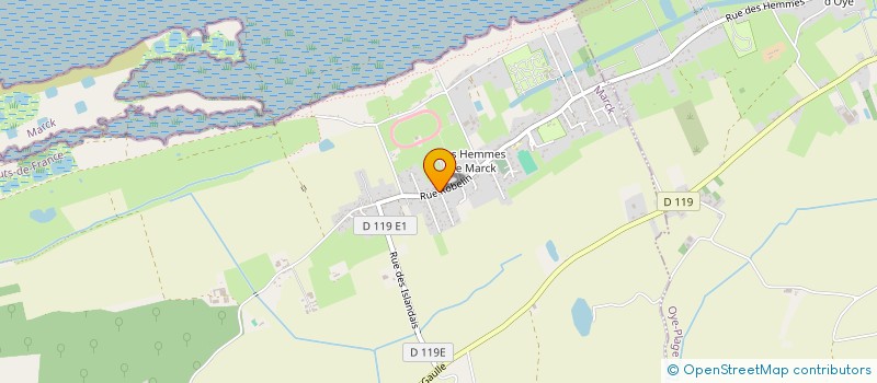 localisation de l'entreprise MONSIEUR GERARD DUCOURET  MARCK