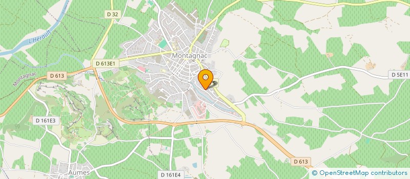 localisation de l'entreprise MONSIEUR GERARD DUCROT  MONTAGNAC