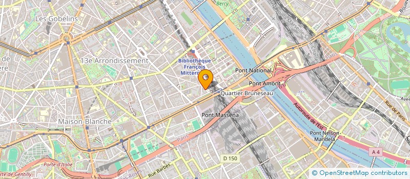 localisation de l'entreprise MONSIEUR GERARD DUFOUR  PARIS