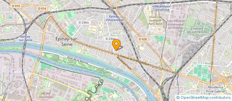 localisation de l'entreprise MONSIEUR GERARD DUMESNIL à EPINAY-SUR-SEINE