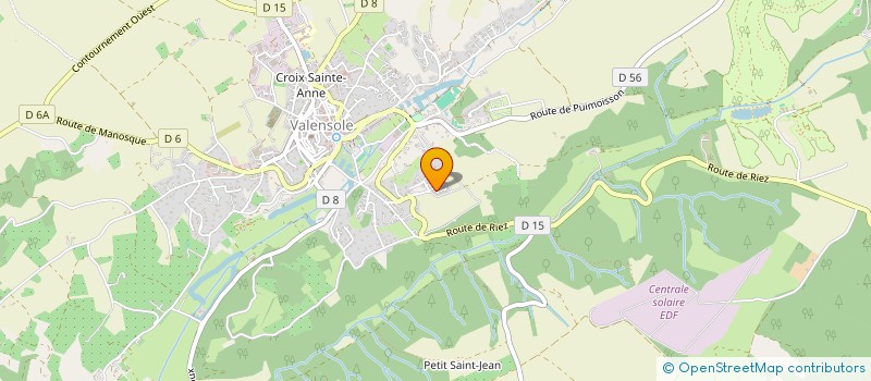 localisation de l'entreprise MONSIEUR GERARD DUMONT à VALENSOLE