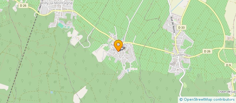 localisation de l'entreprise MONSIEUR GERARD DUMONT  CHIGNY-LES-ROSES