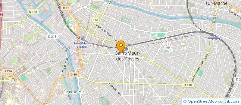 localisation de l'entreprise MONSIEUR GERARD DUMOUCHEL à SAINT-MAUR-DES-FOSSES