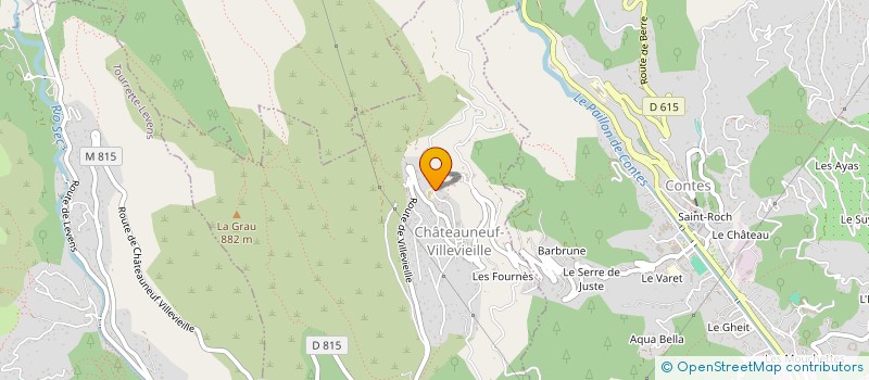 localisation de l'entreprise MONSIEUR GERARD DUMOULIN  CHATEAUNEUF-VILLEVIEILLE