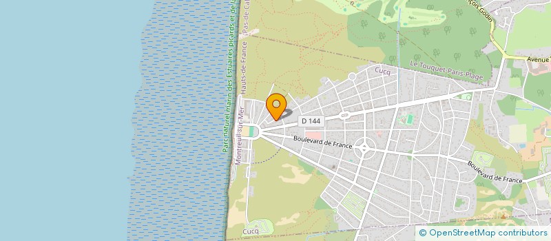 localisation de l'entreprise MONSIEUR GERARD DUMUR  CUCQ