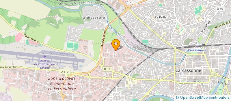 localisation de l'entreprise MONSIEUR GERARD DUPAS  CARCASSONNE