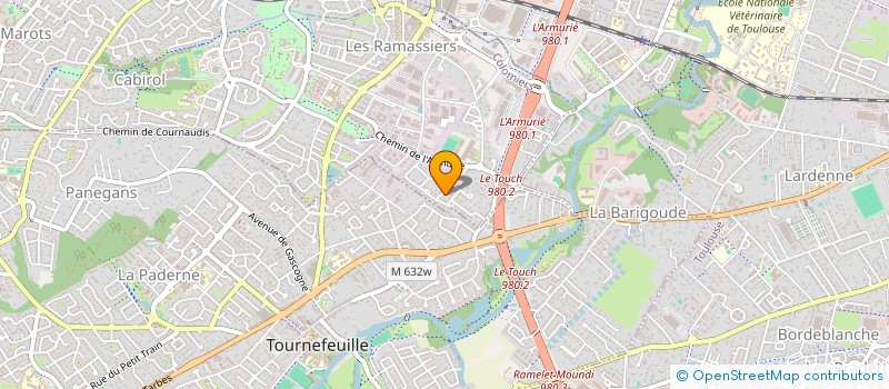localisation de l'entreprise MONSIEUR GERARD DUPONT à COLOMIERS