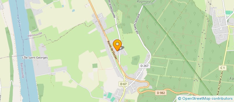 localisation de l'entreprise MONSIEUR GERARD DUPUIS  SAINT-MARTIN-DE-BOSCHERVILLE