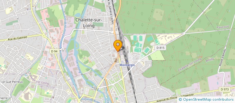 localisation de l'entreprise MONSIEUR GERARD DURAND à CHALETTE-SUR-LOING