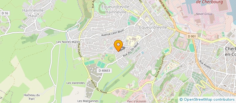 localisation de l'entreprise MONSIEUR GERARD DUREL à CHERBOURG-EN-COTENTIN