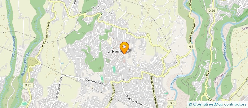 localisation de l'entreprise MONSIEUR GERARD DUSSOLLIER  SAINT-LOUIS