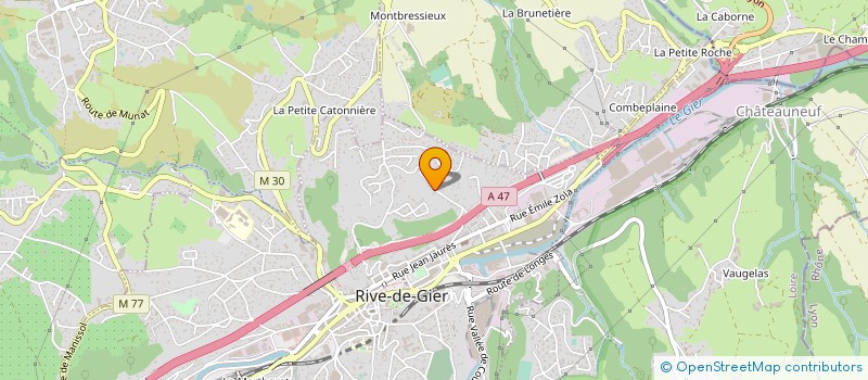 localisation de l'entreprise MONSIEUR GERARD ECHAPPE à RIVE-DE-GIER