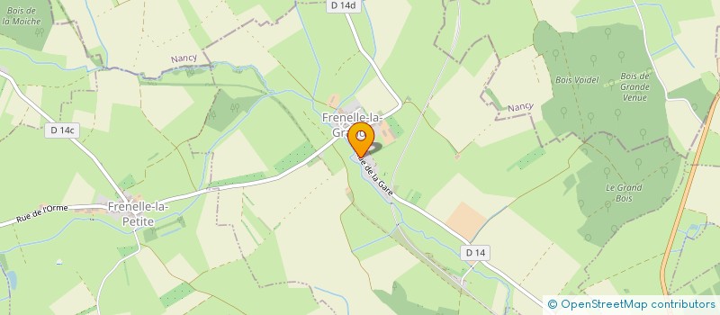 localisation de l'entreprise MONSIEUR GERARD EGLY  FRENELLE-LA-GRANDE