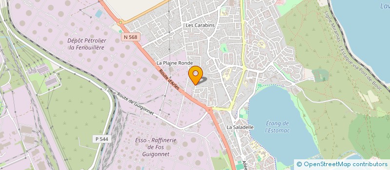 localisation de l'entreprise MONSIEUR GERARD EL MALEAH  FOS-SUR-MER