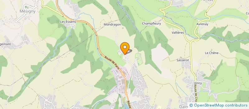 localisation de l'entreprise MONSIEUR GERARD ENAULT  LA BALME-DE-SILLINGY