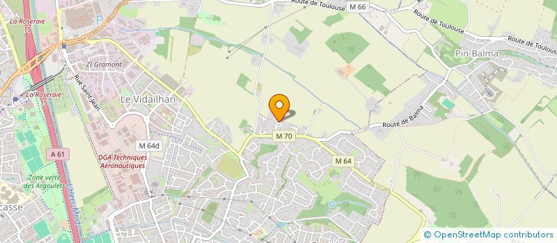 localisation de l'entreprise MONSIEUR GERARD ENGGASSER  BALMA