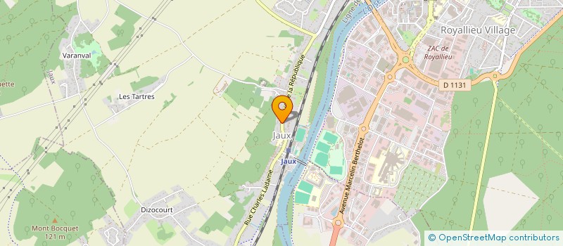 localisation de l'entreprise MONSIEUR GERARD ENGLER  JAUX