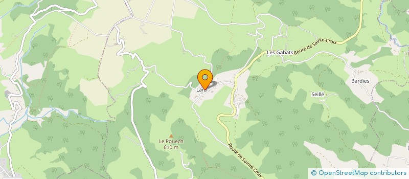 localisation de l'entreprise MONSIEUR GERARD ESTRADE à MONTJOIE-EN-COUSERANS