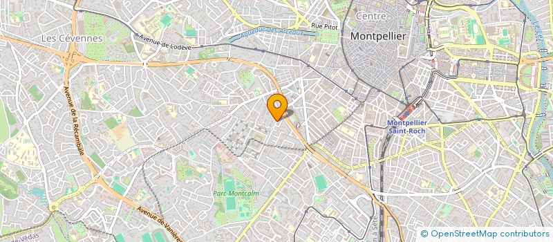 localisation de l'entreprise MONSIEUR GERARD ETTORE à MONTPELLIER