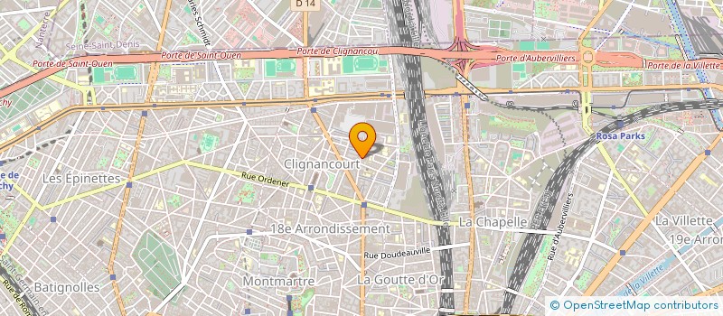 localisation de l'entreprise MONSIEUR GERARD FAIER  PARIS