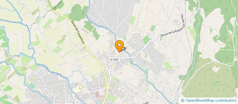 localisation de l'entreprise MONSIEUR GERARD FALLON  L'ISLE-SUR-LA-SORGUE