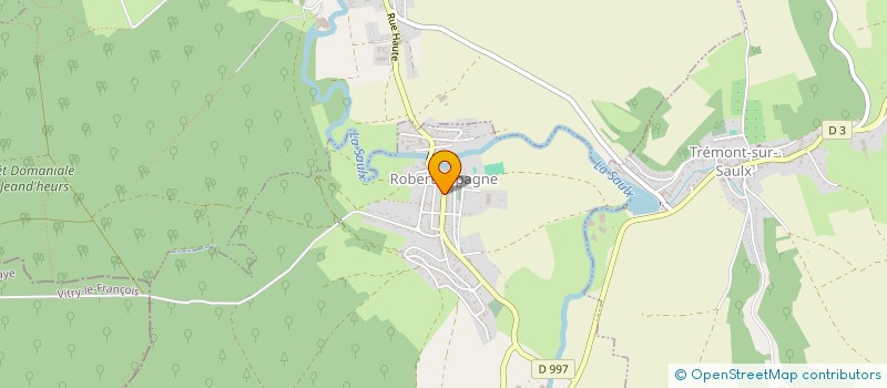 localisation de l'entreprise MONSIEUR GERARD FAUCHOT à ROBERT-ESPAGNE