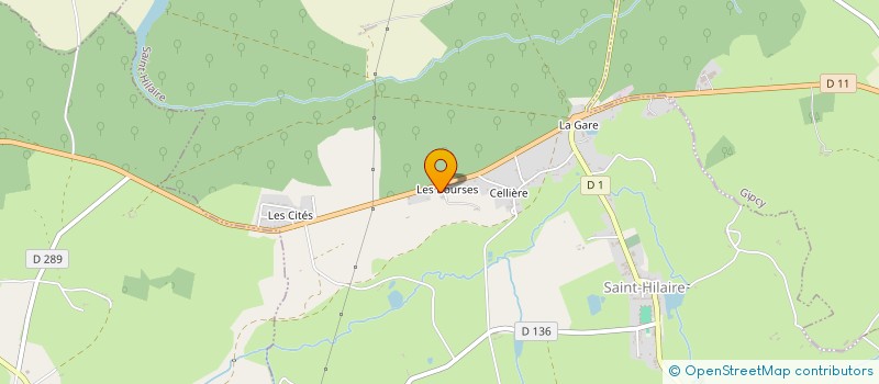 localisation de l'entreprise MONSIEUR GERARD FAUCONNEAU à SAINT-HILAIRE